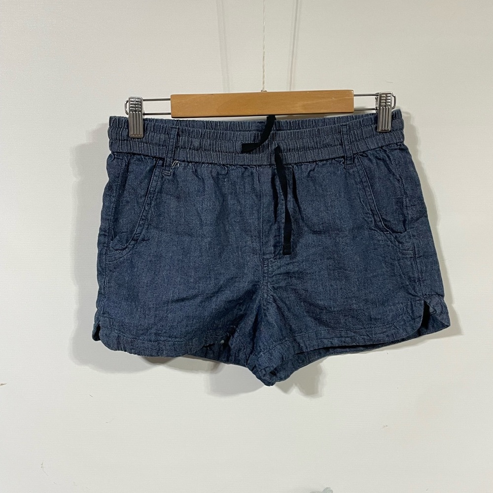 Prana soft denim shorts